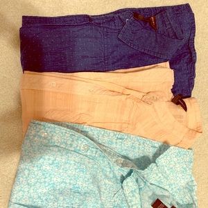 Button up tank blouse